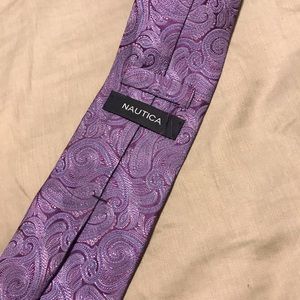 Nautica purple tie